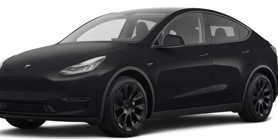 TESLA MODEL Y 2021 5YJYGDEE4MF282628 image